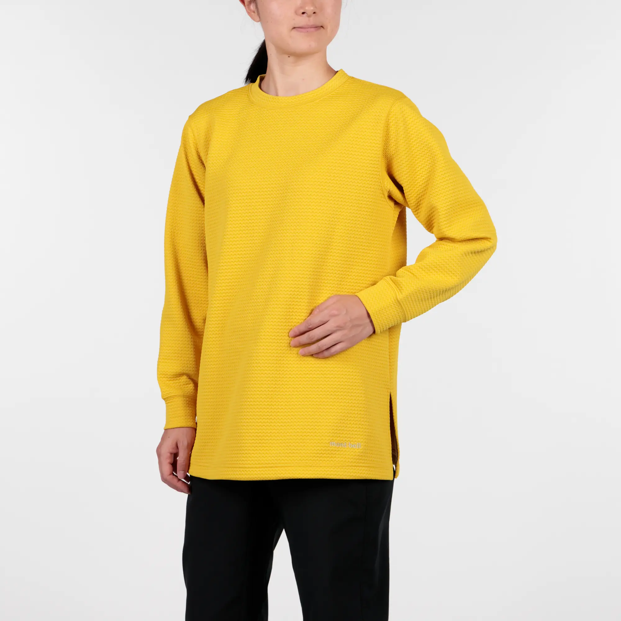 リップルニット ロングシャツ Women's | Montbell Japan