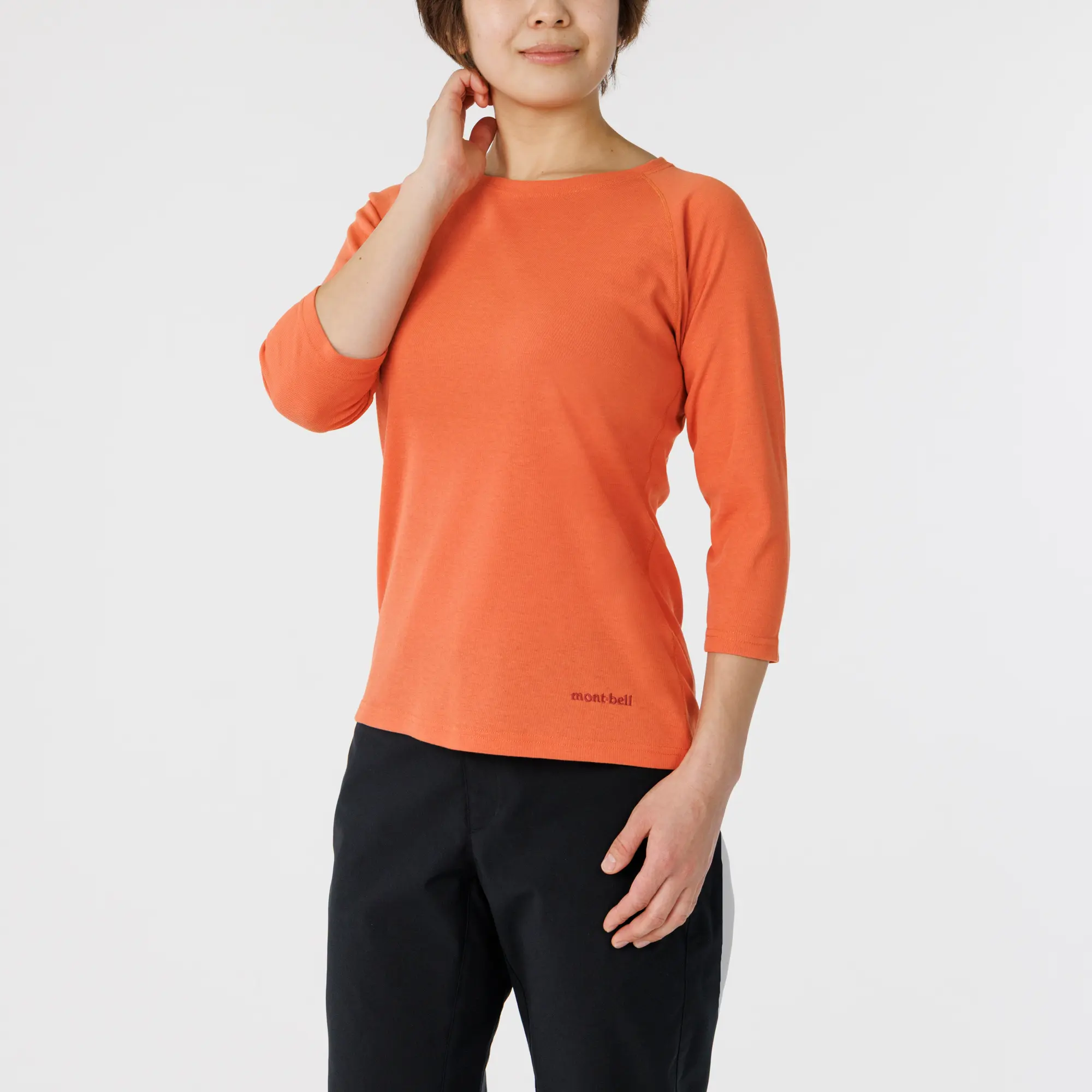 WIC.フィット セミロングスリーブT Women's | Montbell Japan