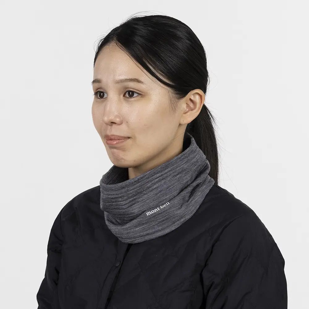 SUPER MERINO WOOL EXP. Neck Gaiter | Montbell Japan