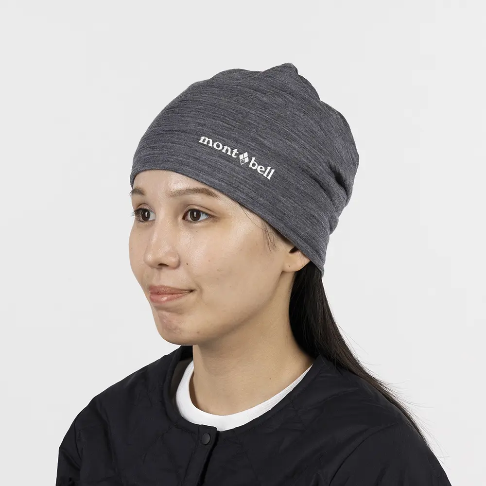 メリノウール ジャカード ネックゲーター ロング　×3　+　 ウォーマーキャップ メリノウール ジャカード ネックゲーター ロング｜モンベル