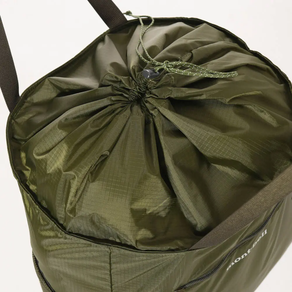 mont-bell pocketable pack 折りたたみバッグ　廃盤カラー old mont-bell pocketable day pack Burgundy | H