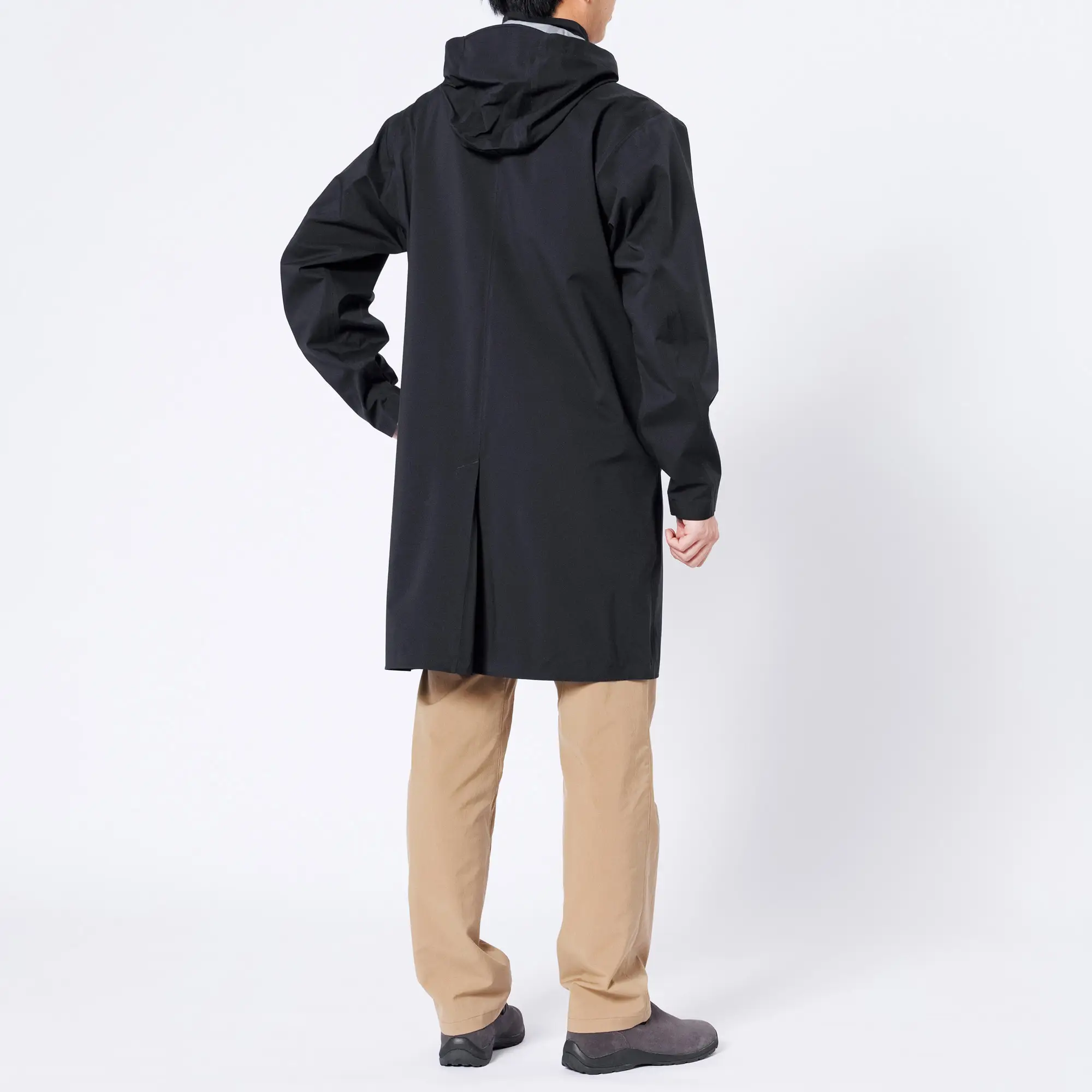 モンベル　mont・bell ランブラーレインコートMen'sサイズLブラック ランブラー レインコート Men's｜モンベル