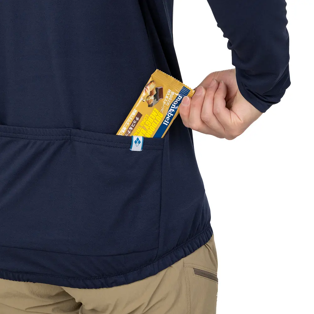 Wickron UV-TECT Cycling Long Sleeve Zip Shirt Men's | Montbell Japan