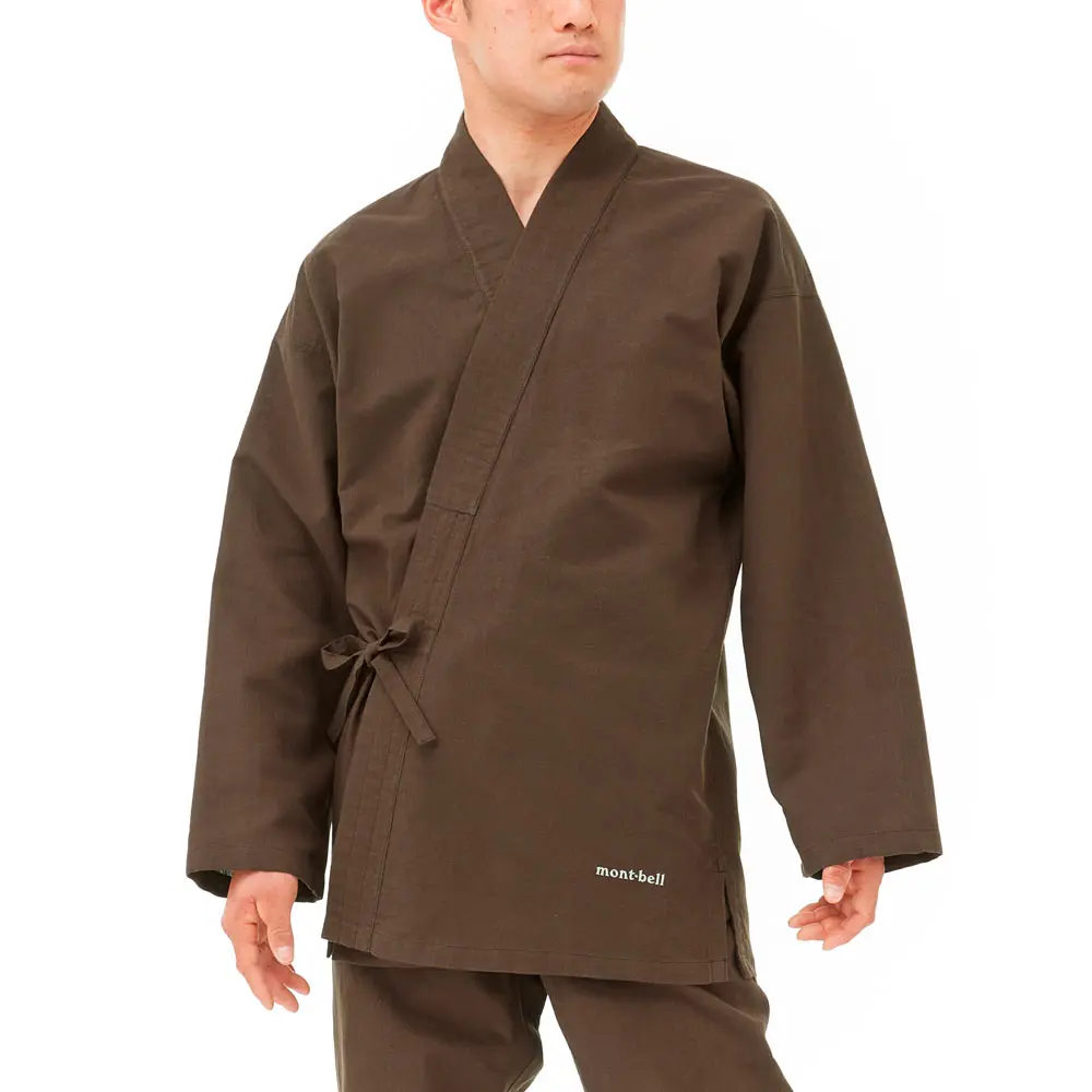 美品 mont-bell O.D.サムエ 2103113 L ブラウン 作務衣 O.D.サムエ | Montbell America