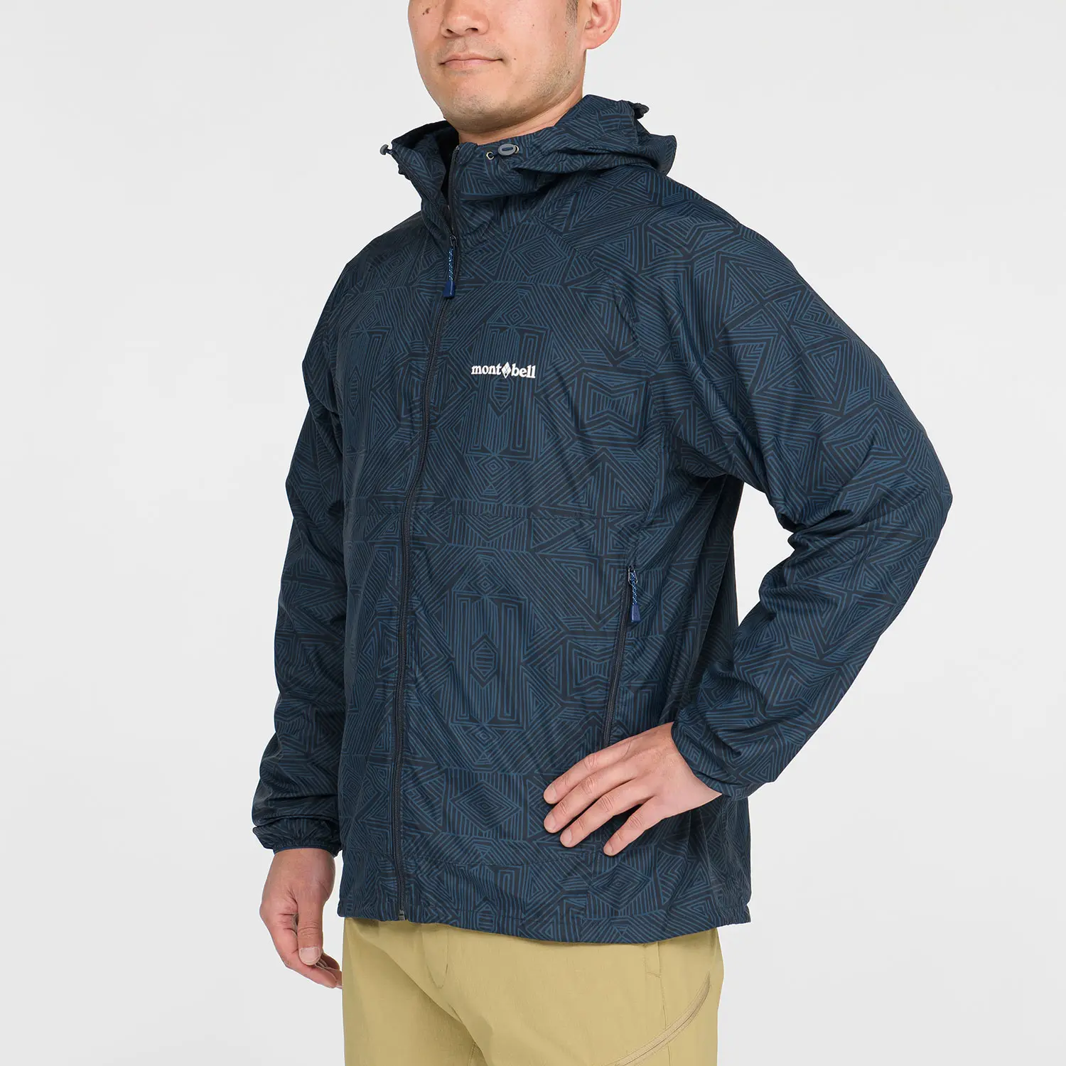 Wind Blast Print Parka Men's | Montbell America