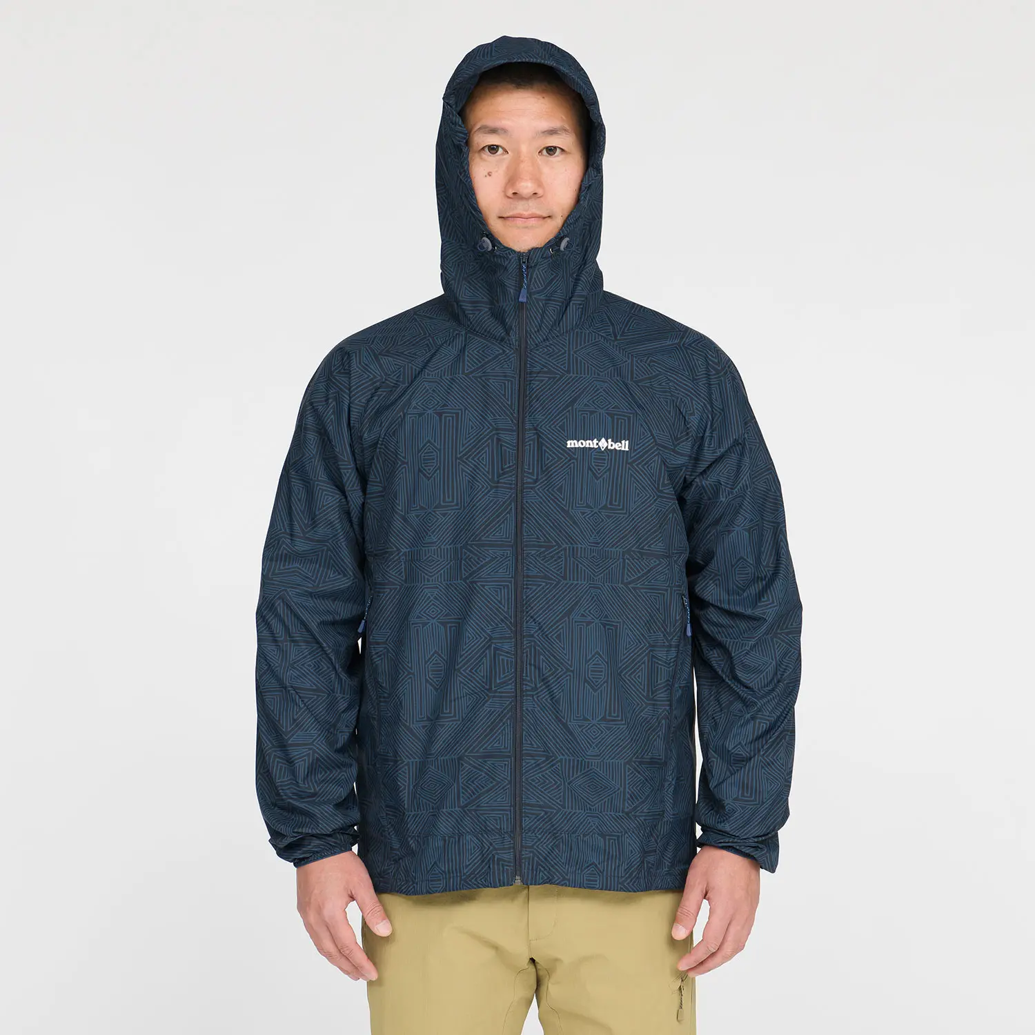 Wind Blast Print Parka Men's | Montbell Japan