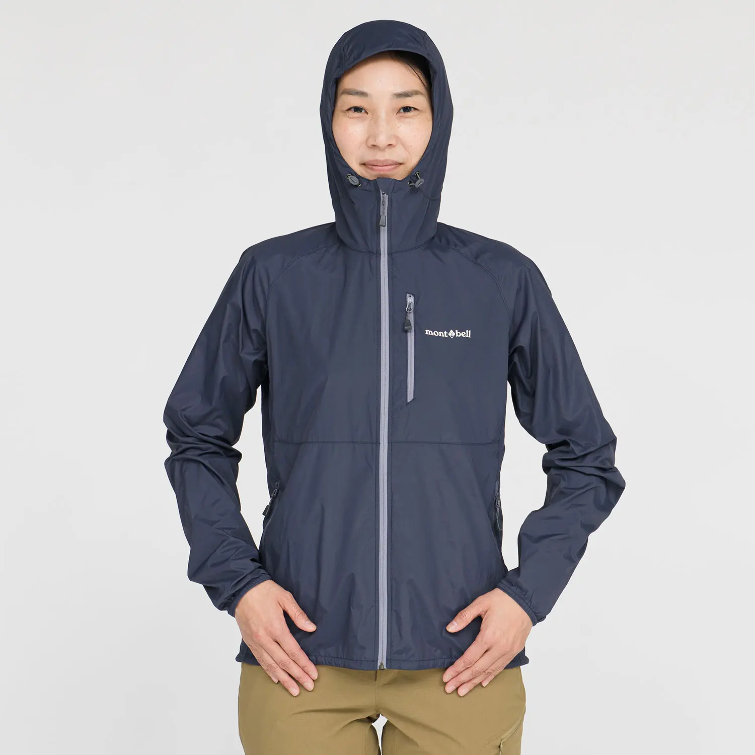 美品　M　 mont-bell ウインドブラストパーカ　 ウィンドブレーカー US ウインドブラスト パーカ Women's｜モンベル