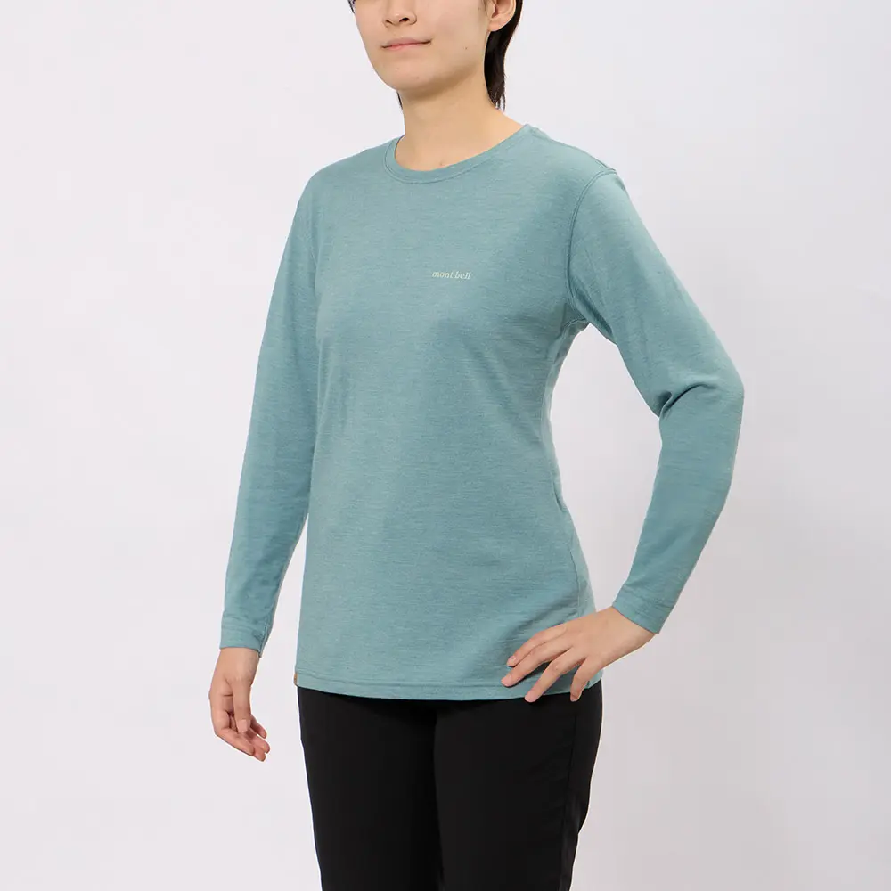 メリノウールプラス ライト ロングスリーブT Women's | Montbell
