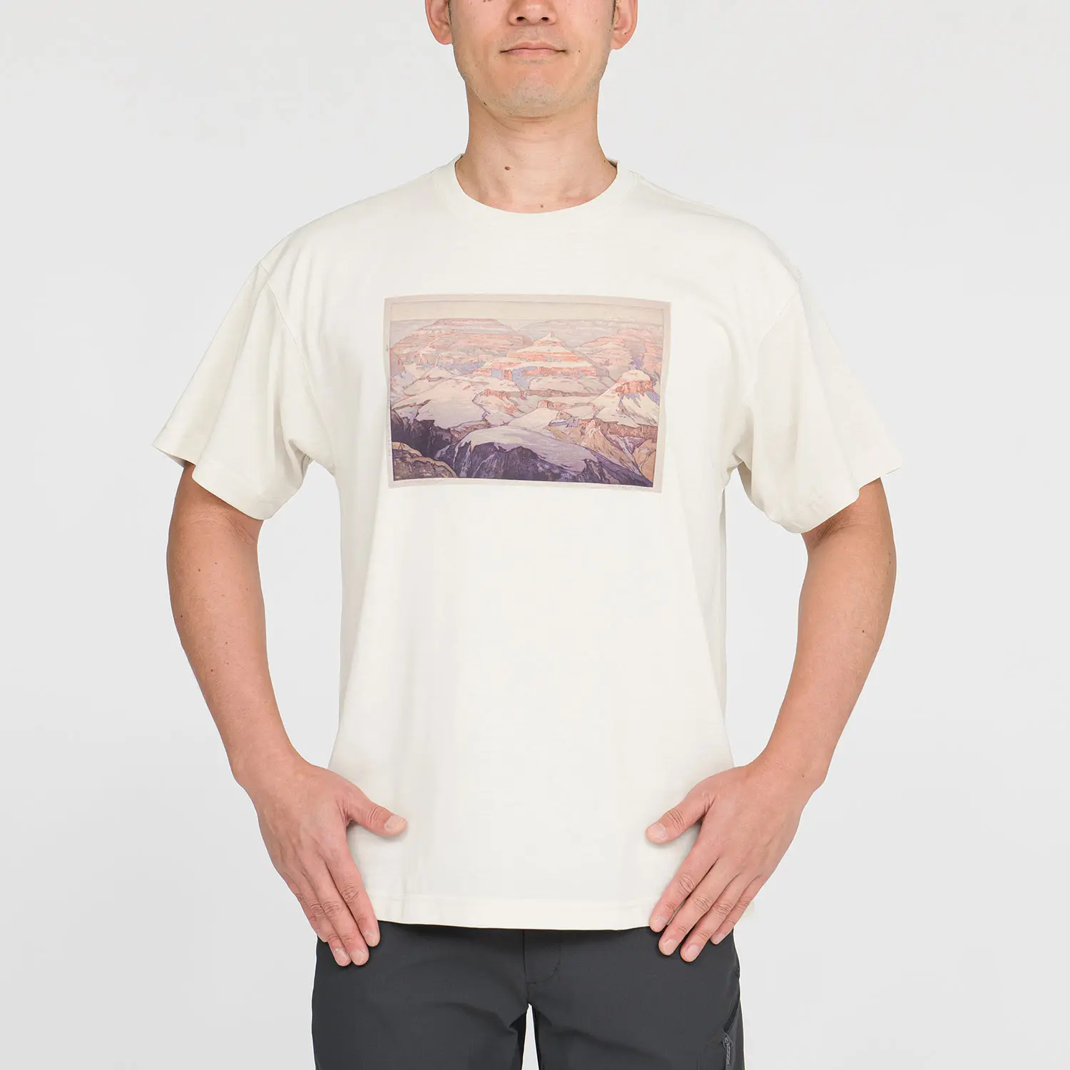 ヒ*ル様 Canyon Clothing tシャツ　即完 Canyon Clothing tシャツ 即完 着まわし力で差をつける】同じTシャツ