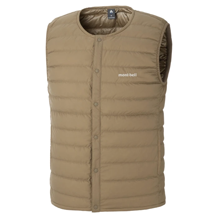 スペリオダウン ラウンドネックベスト Men's | Montbell Japan