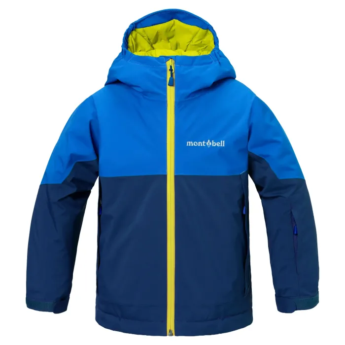 パウダーステップ パーカ Kid's 110-130 | Montbell Japan