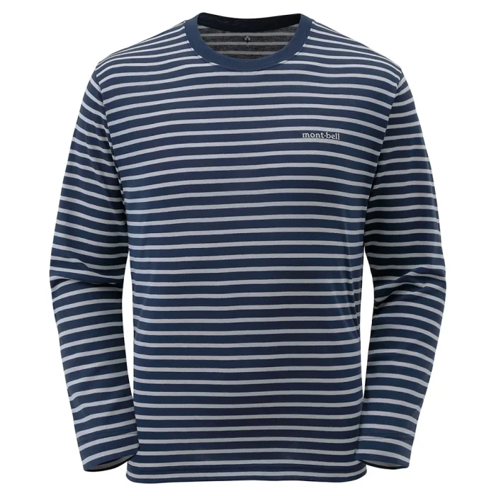 WIC.ボーダーロングスリーブT Men's | Montbell Japan