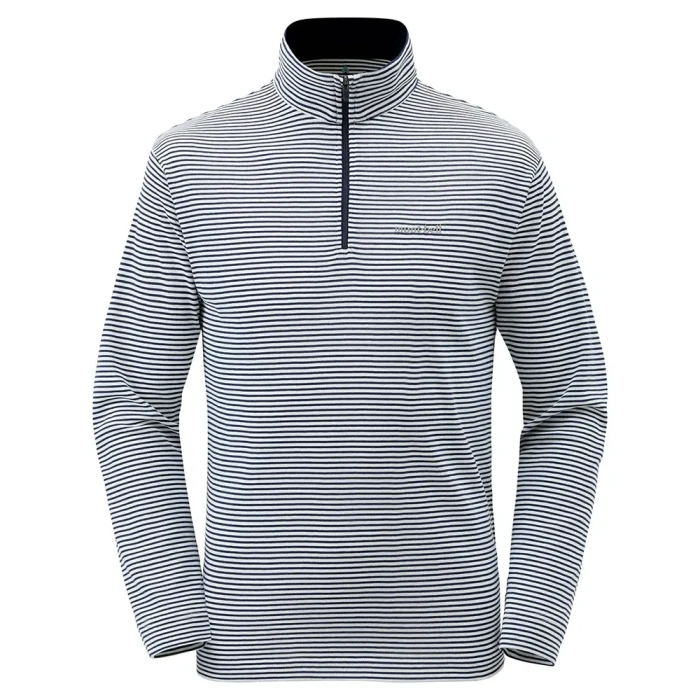 WIC.ボーダーロングスリーブジップシャツ Men's | Montbell Japan