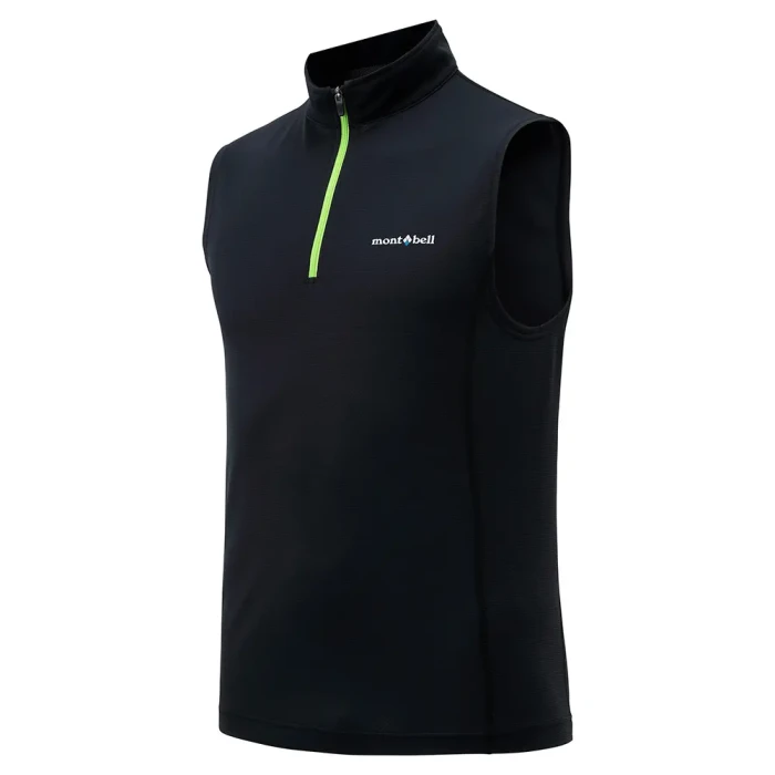 クール ノースリーブジップシャツ Men's | Montbell Japan