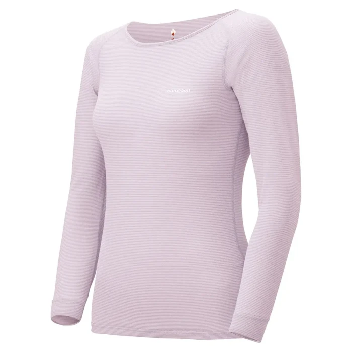 モンベル mont-bell ジオライン L.W.ラウンドネックシャツ Women's （ラベンダー） ジオライン L.W.ラウンドネックシャツ Women's | Montbell Japan