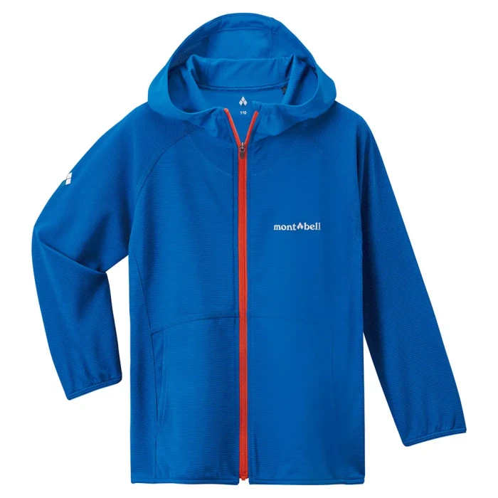 美品【mont-bell】キッズスノーウエア　ブルー系100 クールパーカ Kid's 100-120 | Montbell Europe