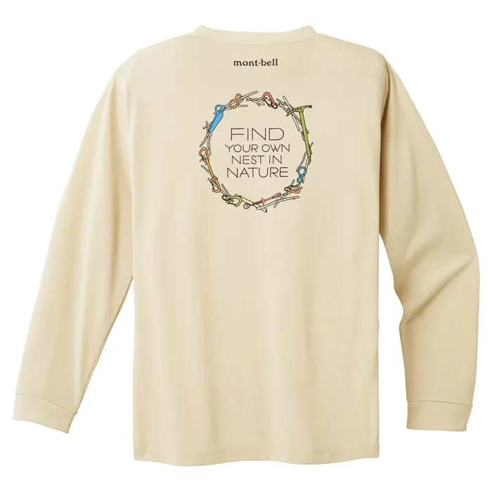 WIC.ロングスリーブT ギアサークル | Montbell Japan