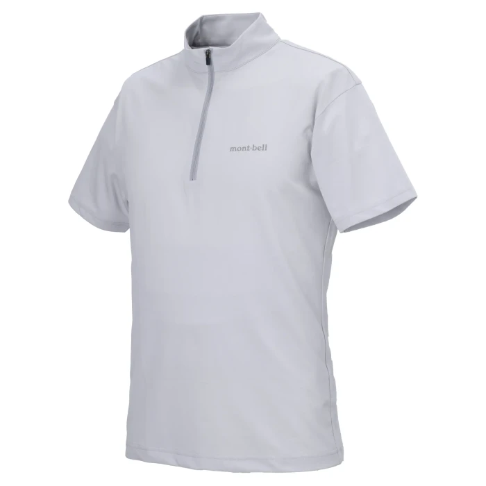 WIC.UVテクト ショートスリーブジップシャツ Men's | Montbell Japan