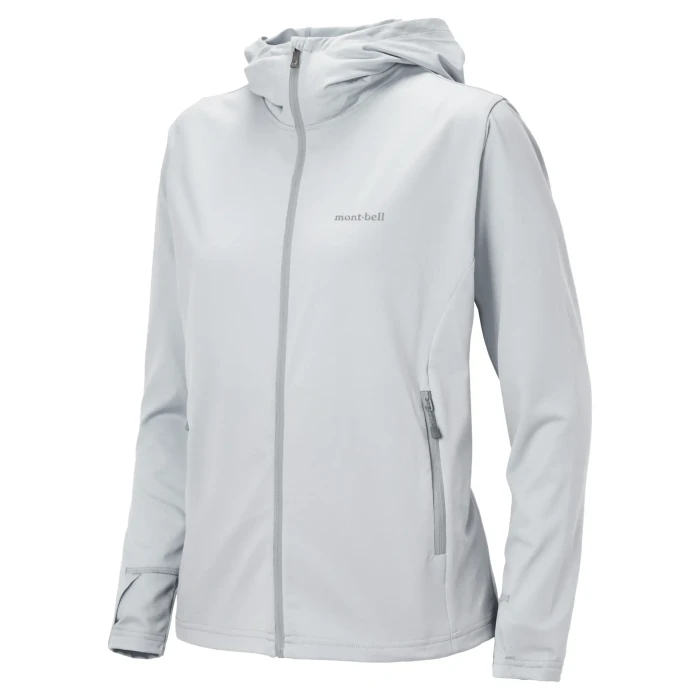 モンベル　WIC. UVテクト パーカー Women's L ライトグレー WIC.UVテクト パーカ Women's | Montbell America