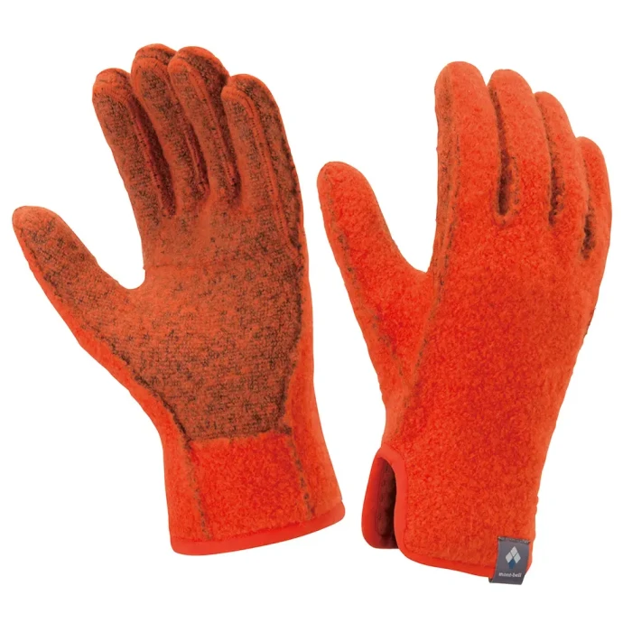 Winter Leather Gloves Wool Liner Montbell Europe