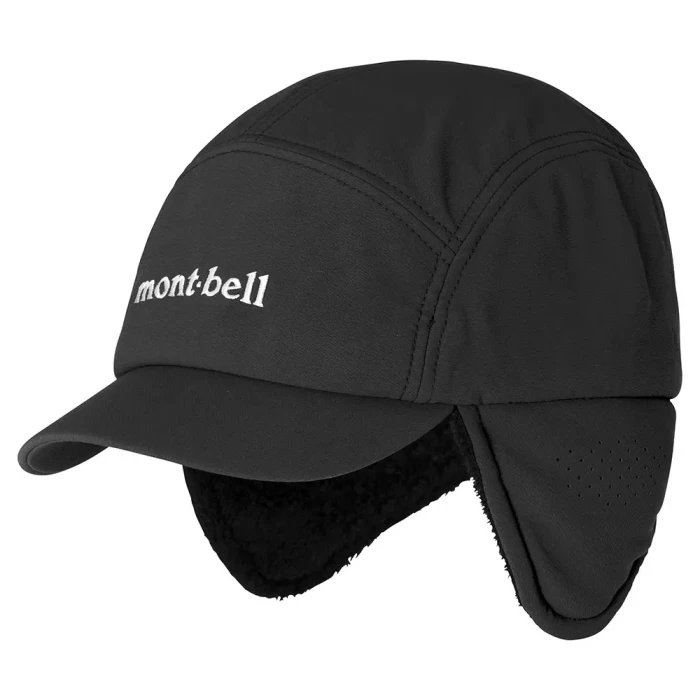 mont bell - 冬仕度　フライトキャップ　黒 1118894_bk.webp