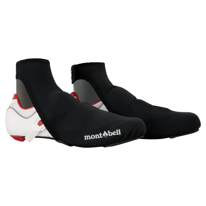 mont-bell GORE-TEX シューズカバー ブラック サイクル レインシューズカバー｜モンベル