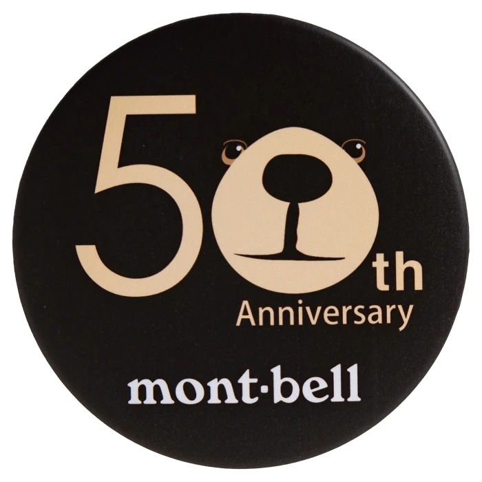 50th 缶バッジ | Montbell Japan