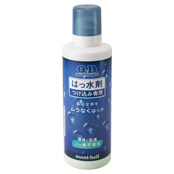 【天然水出品】Momose 1P栃 O.D.メンテナンス はっ水剤（つけ込み専用） 300mL | Montbell Japan