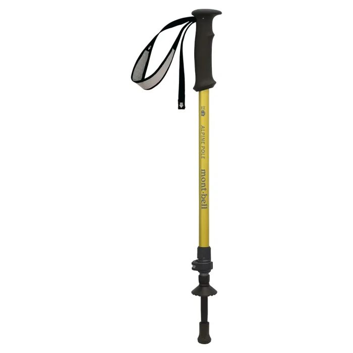 mont bell - エイト登山　トレッキングポールのみ アルパインポール カムロック ドライグリップ S｜モンベル