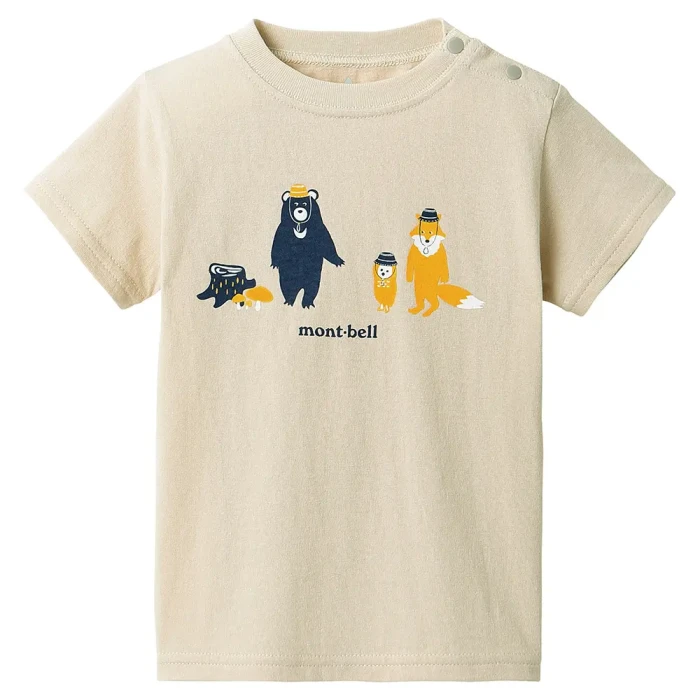 コットンT Baby's キノコみつけた 80-90 | Montbell Europe