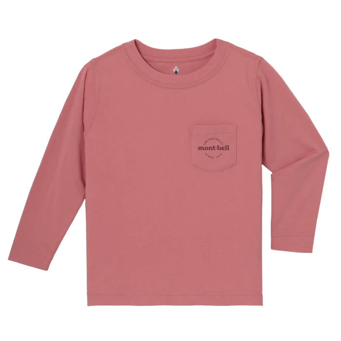コットン ロングスリーブ ポケットT Kid's 100-120 | Montbell Japan
