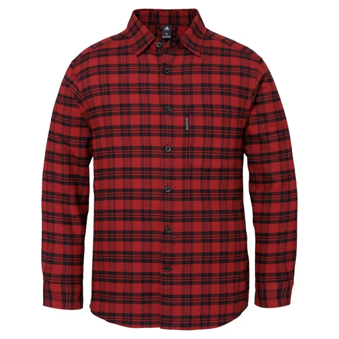 コアスパン ネルシャツ Men's | Montbell Japan