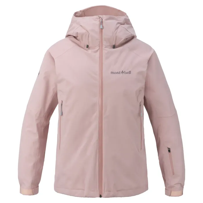モンベル パウダースノーパーカー L ピンク パウダーステップ パーカ Women's | Montbell Japan