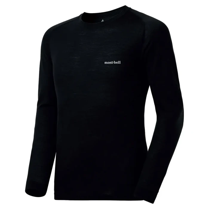 スーパーメリノウール L.W. ラウンドネックシャツ Men's | Montbell Japan