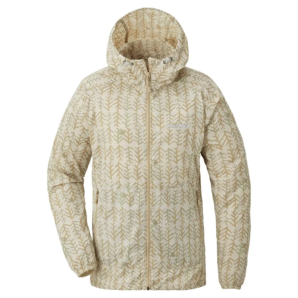 Wind Blast Print Hooded Jacket Women's | Montbell America Wind Blast Print Hooded Jacket Women's | Montbell America