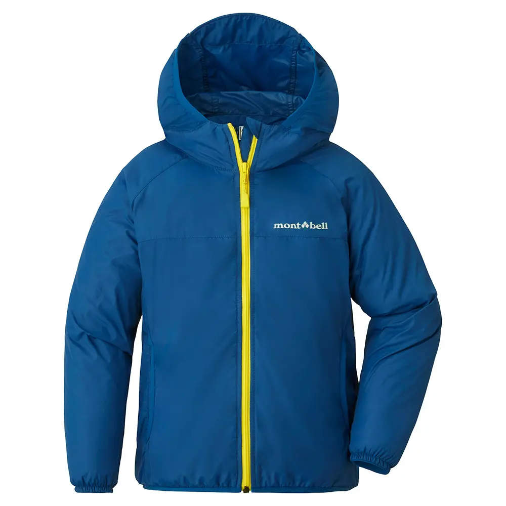 Wind Blast Hooded Jacket Kid's 100 - 130 | Montbell Japan