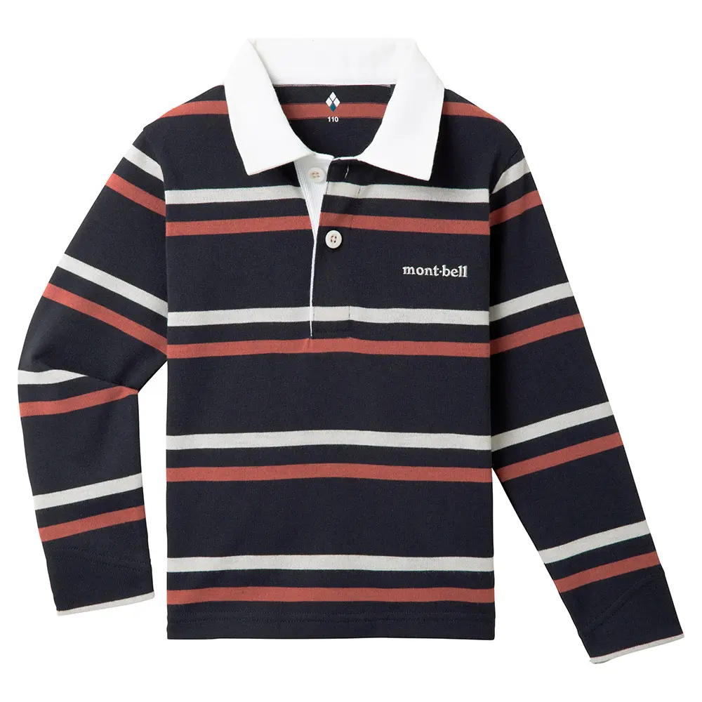WIC.ラガーシャツ Kid's 100-130 | Montbell Japan