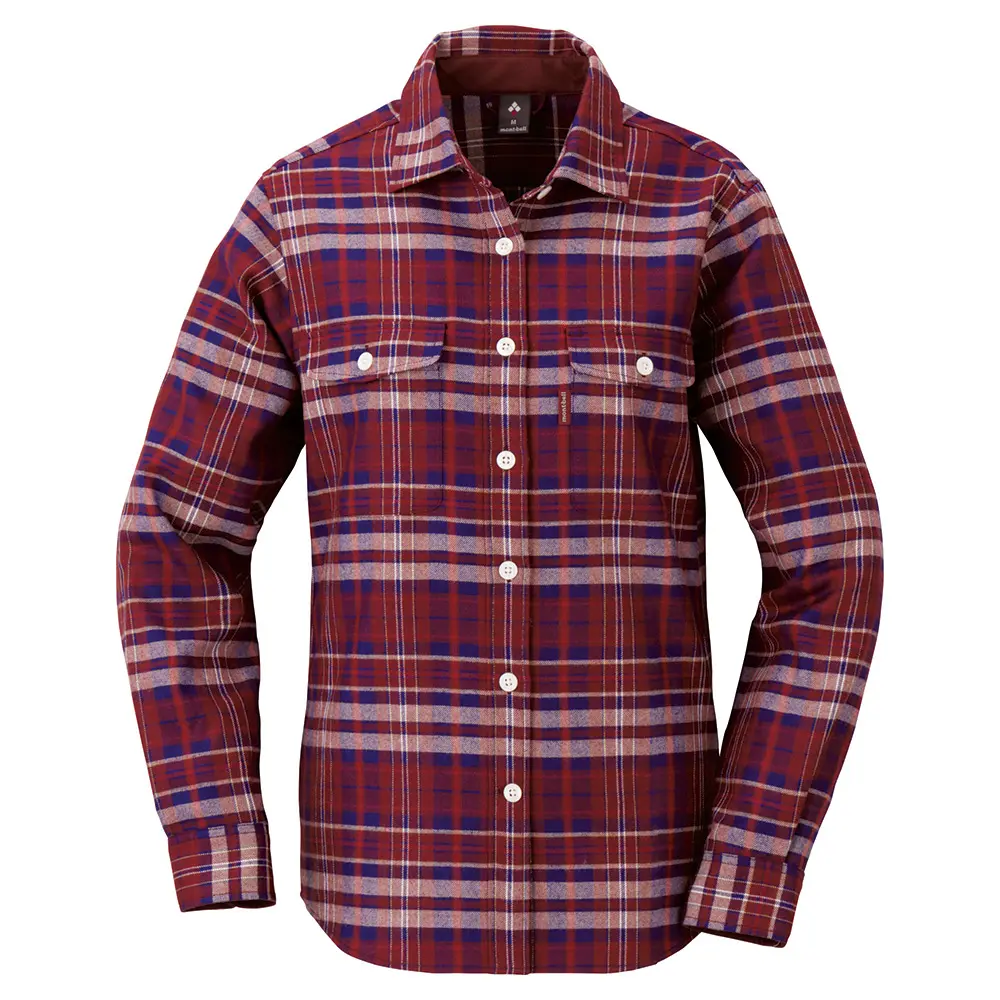 メリノウール トレールシャツ Women's | Montbell Japan