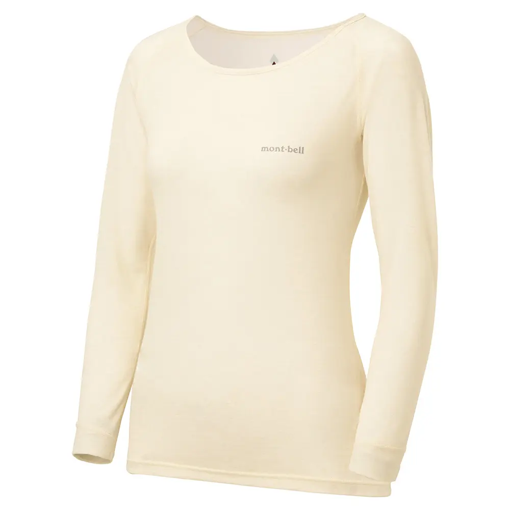 SUPER MERINO WOOL Light Weight Round Neck Shirt Women's | Montbell