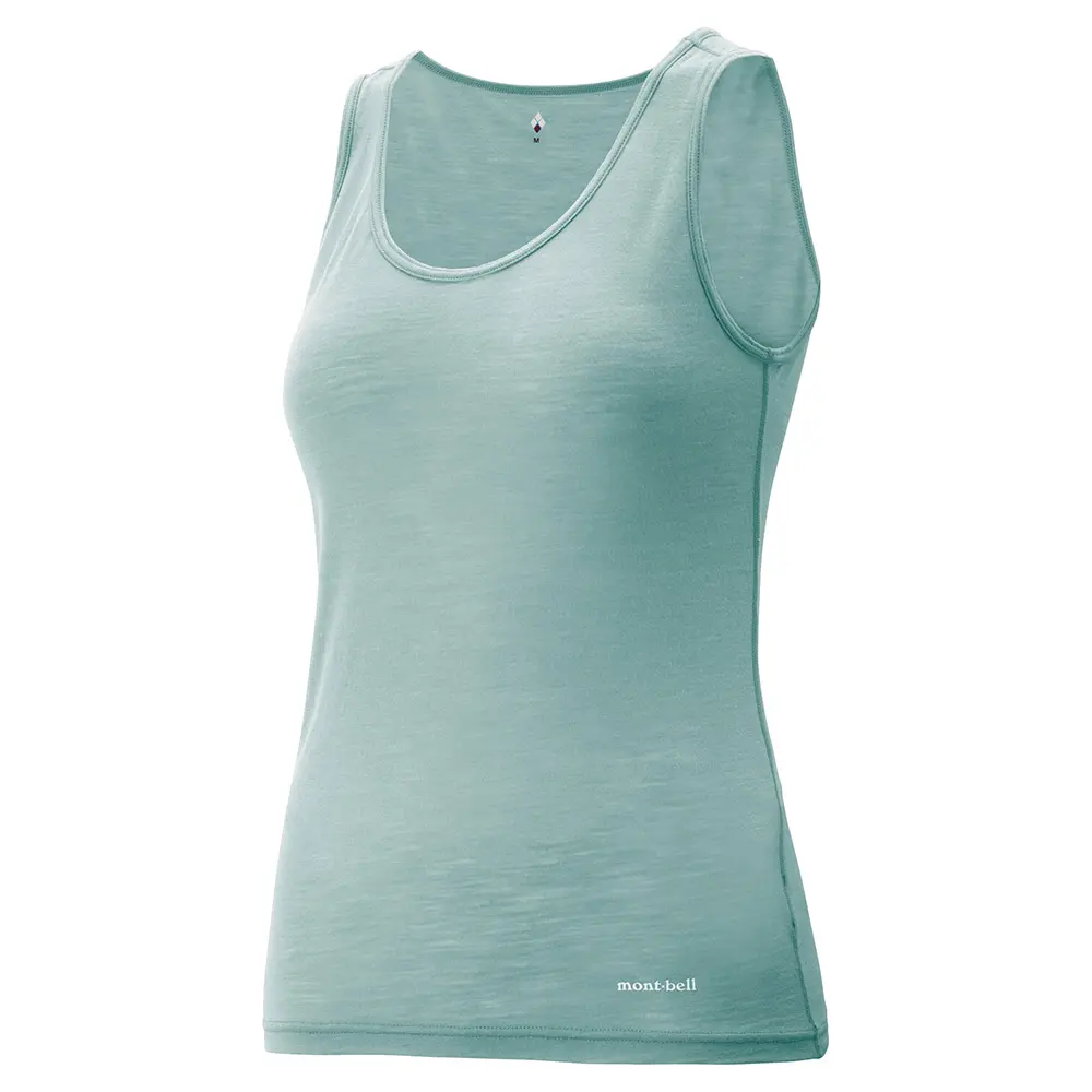スーパーメリノウール L.W.タンクトップ Women's | Montbell Japan