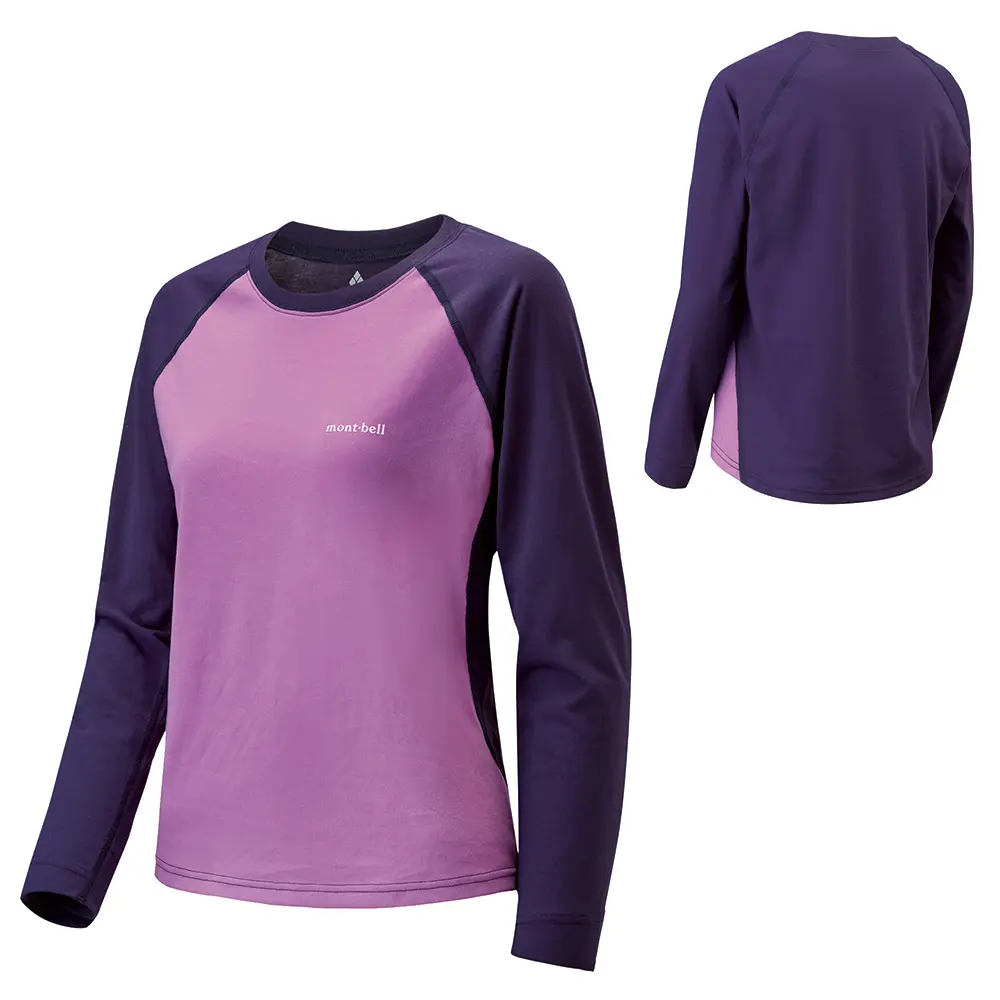 サルセーション　ロングスリーブラグラン　ダークライラック　(M) サルセーション ロングスリーブラグラン ダークライラック (M) サル