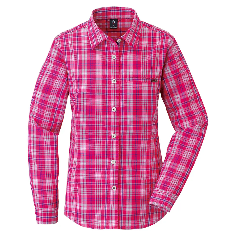 Wickron Light Single Pocket Long Sleeve Shirt Women's | Montbell Japan