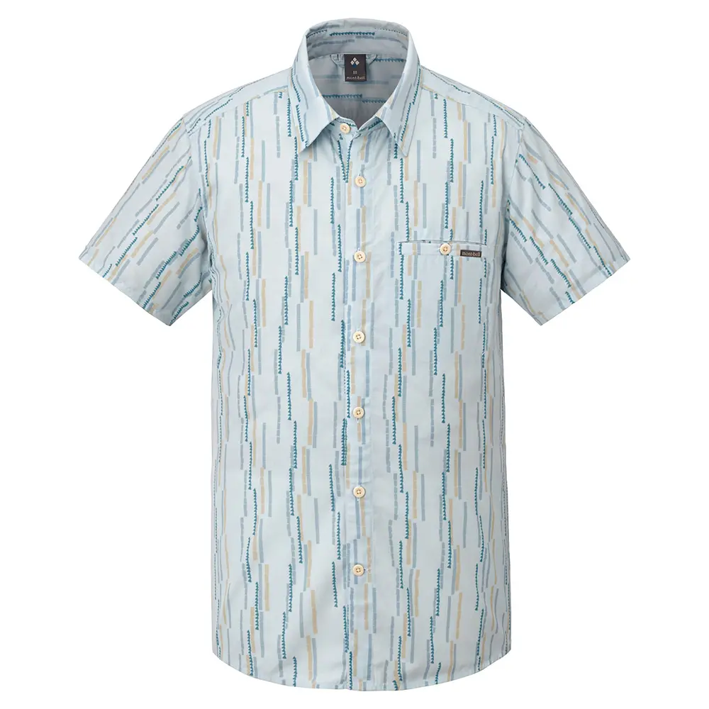 WIC.ライト プリント ショートスリーブシャツ Men's | Montbell Japan