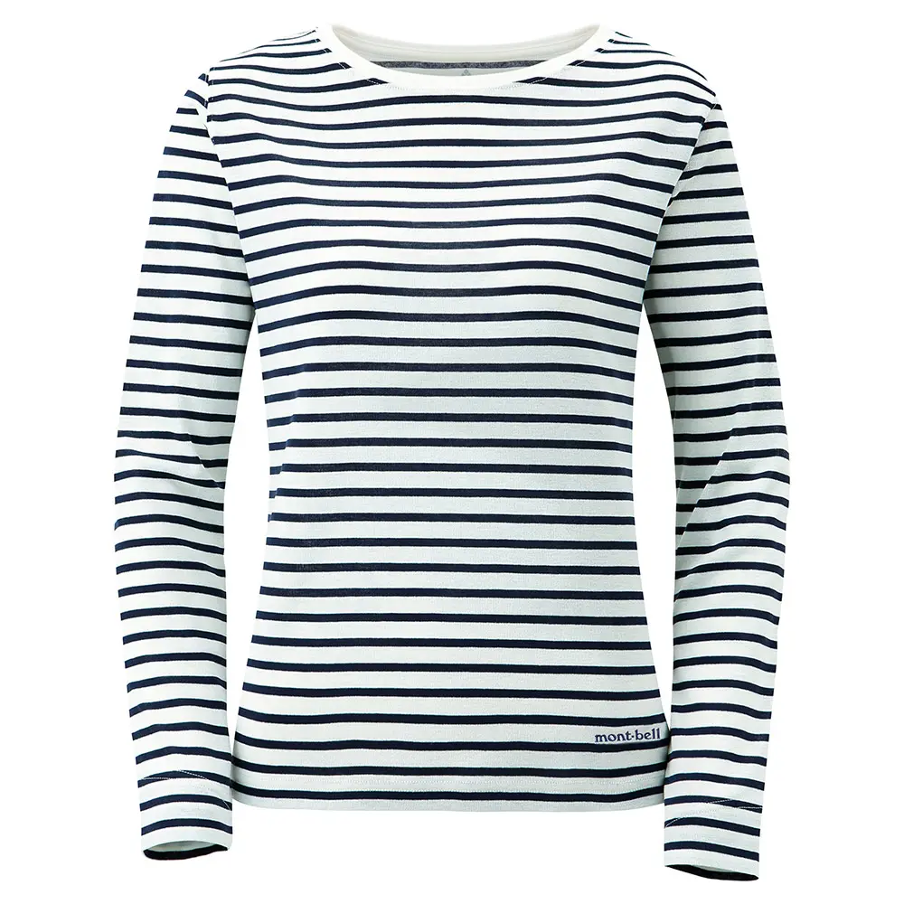 Wickron Striped Long Sleeve T Women's | Montbell America