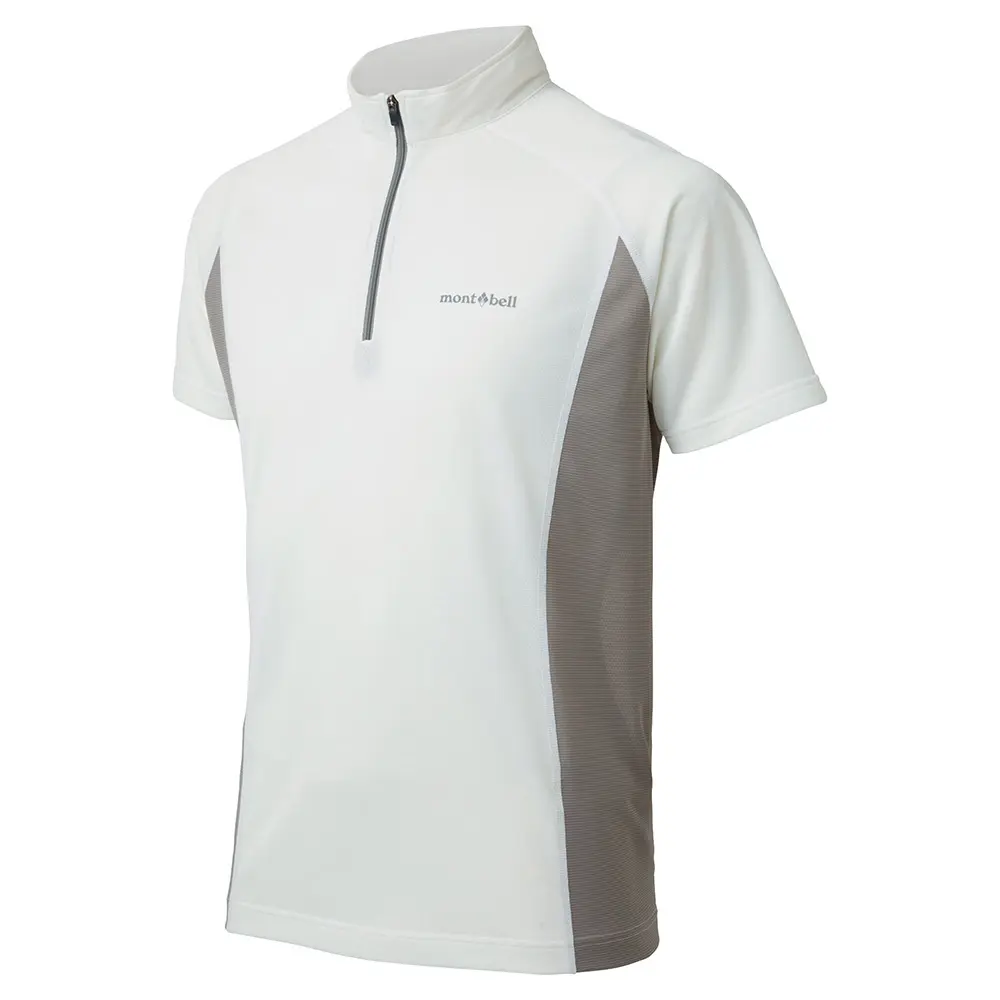 クール ショートスリーブジップシャツ Men's | Montbell Japan
