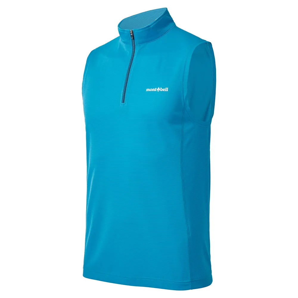 クール スリーブレスジップシャツ Men's | Montbell Japan