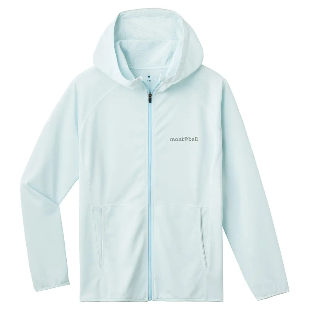 Cool Full-Zip Hoodie Kid's 130 - 160 | Montbell America
