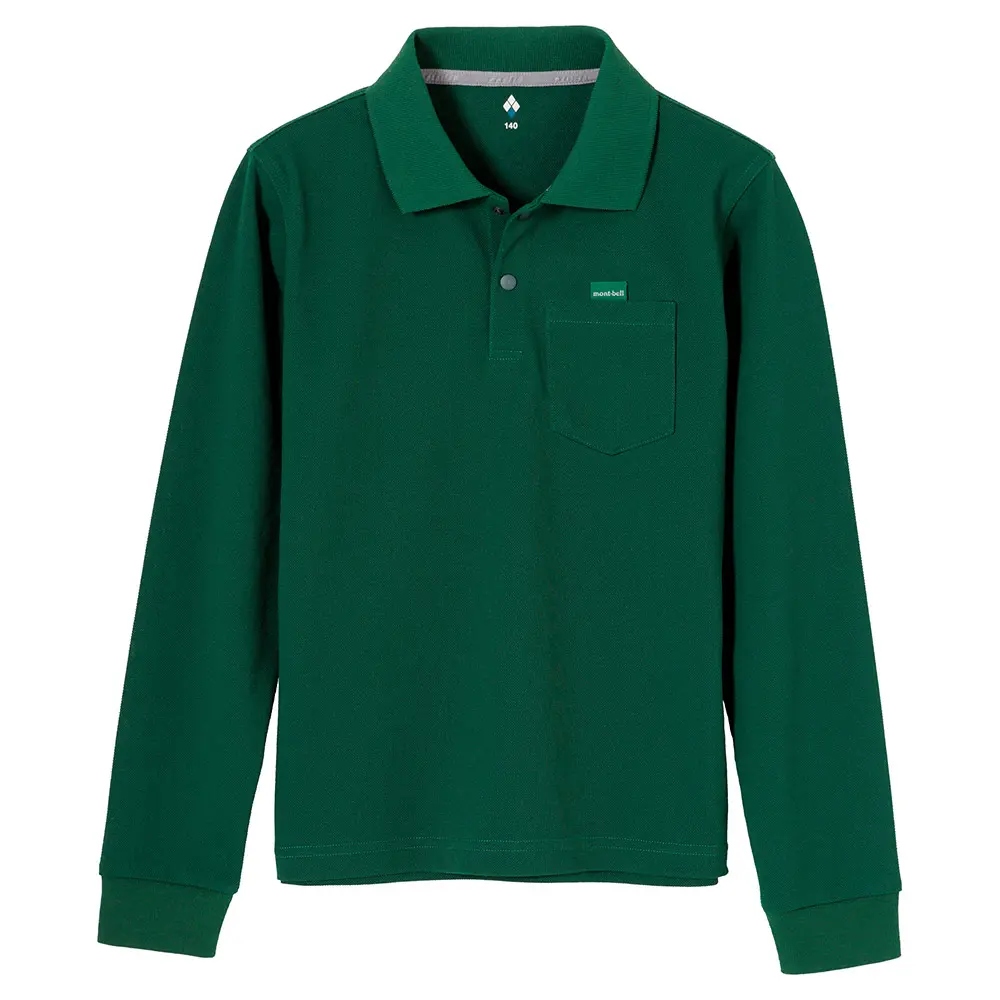 CLESSTE ロングスリーブポロシャツ For YGM WIC.ロングスリーブポロシャツ Kid's 140-160 | Montbell Japan