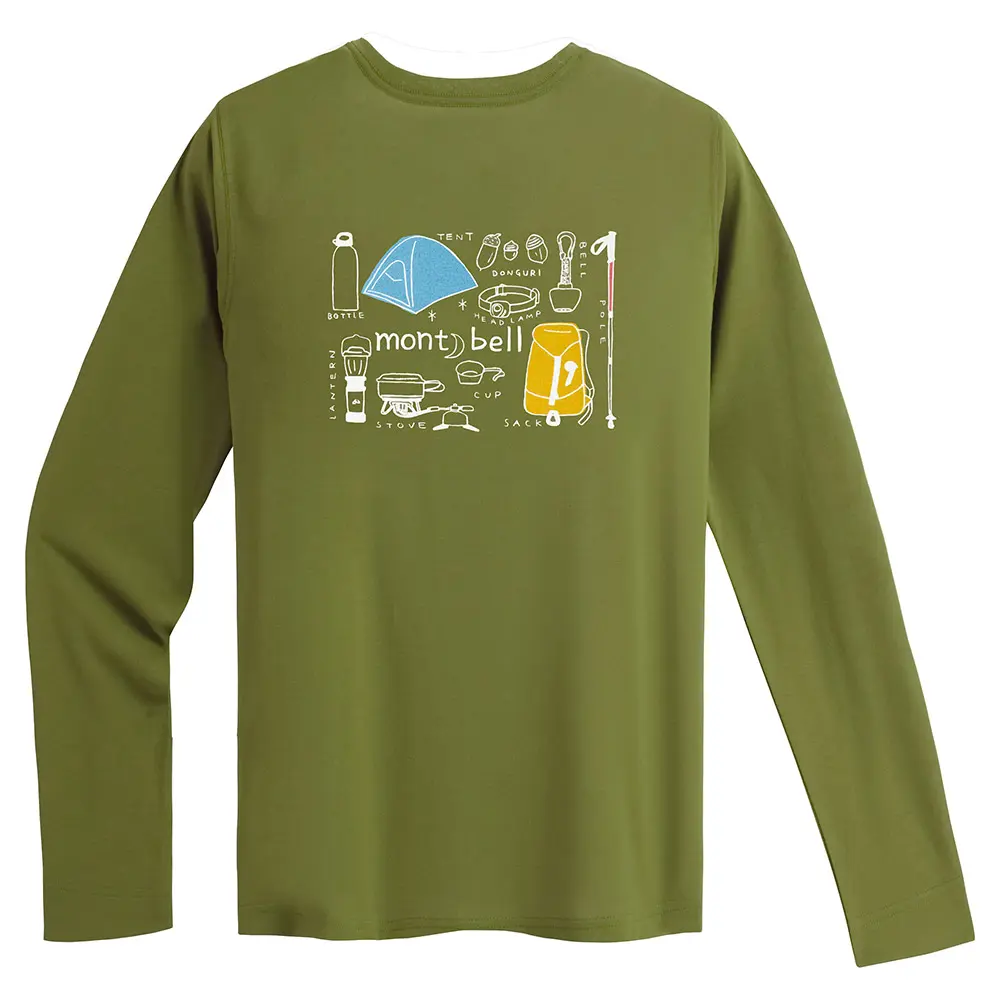 Wickron Long Sleeve T Women's Mountain Gear | Montbell America