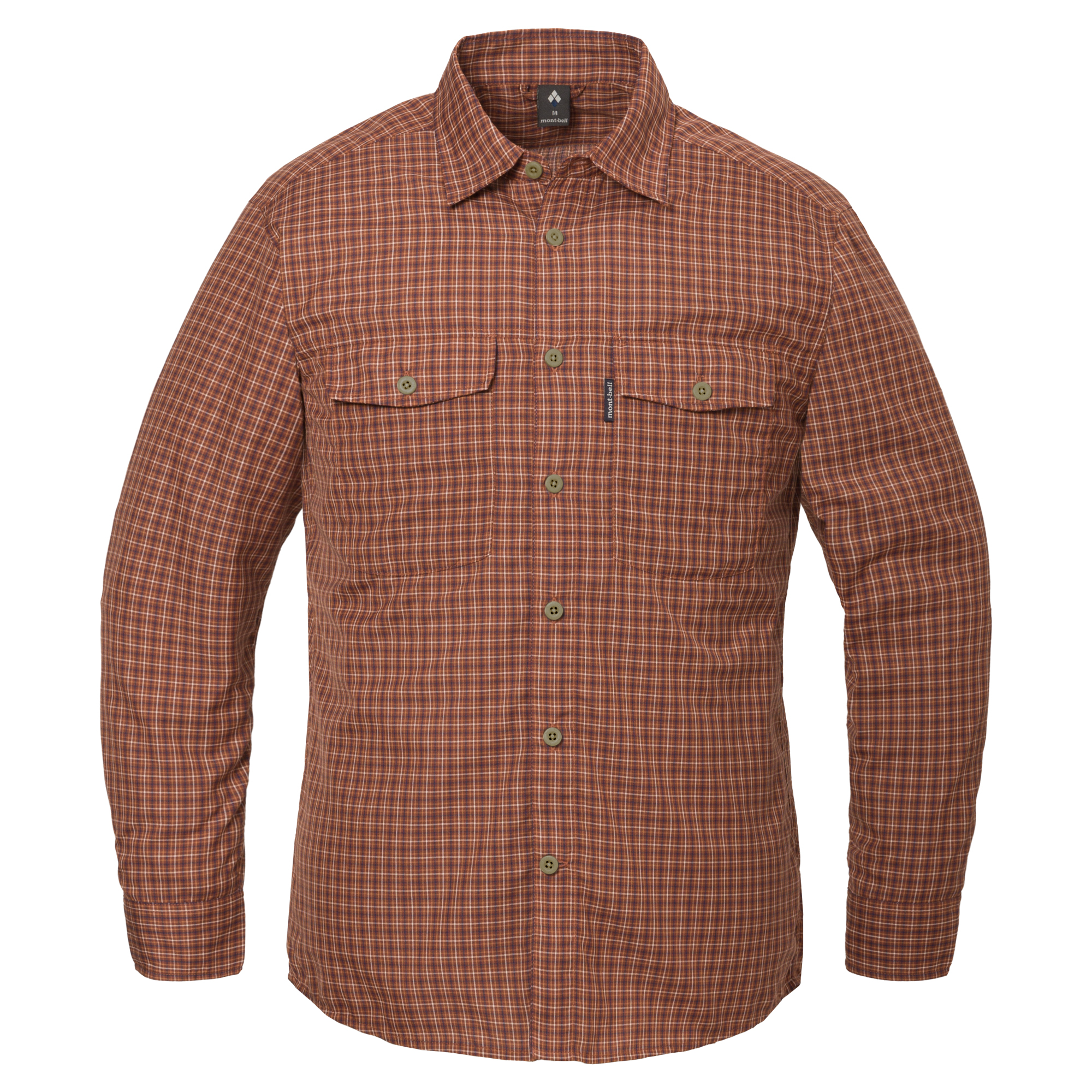 WIC.ライト ダブルポケット ロングスリーブシャツ Men's | Montbell Japan